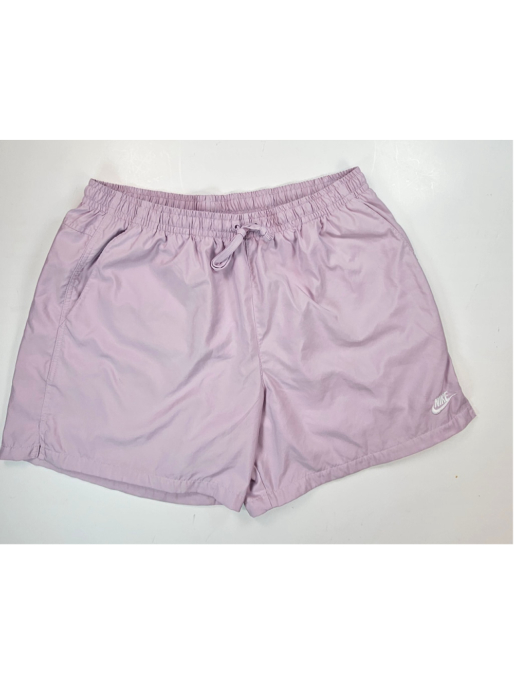 Nike Sportswear Woven Flow Shorts Mens XXL Iced Lilac Purple 5” Lined